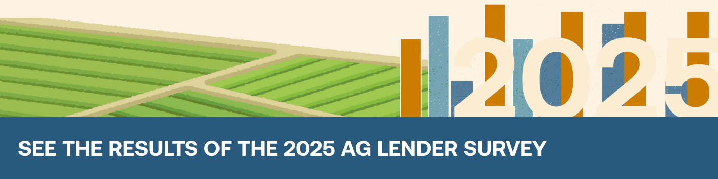 See the results of the 2025 Ag Lender Survey